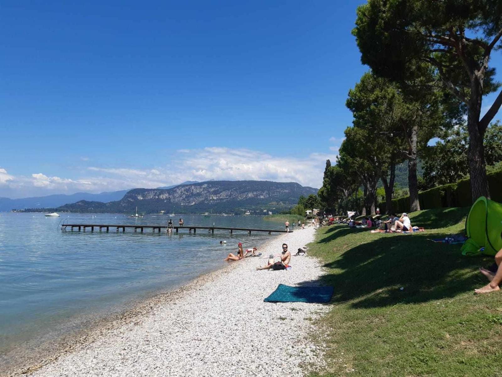 Dimora Belvedere Rustico Vista Lago Wifi Costermano Eksteriør billede